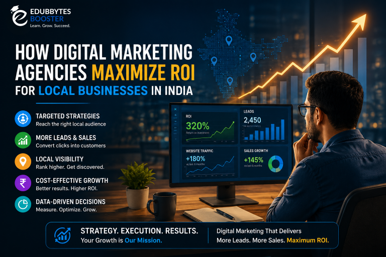 Digital marketing agency maximizing ROI for local businesses in India